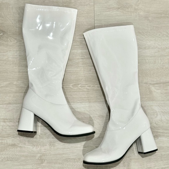 NEW Ellie Dolls Kill Angel Go-Go Baby Boots Sz 9 - Picture 1 of 10